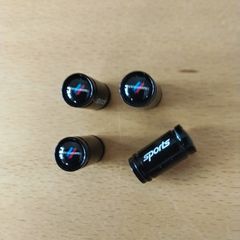 Brand New BMW M-Performance Black Dust Caps x4