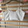 cami broderie anglaise bralette primark size 12 Bnwot Image 6