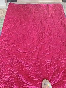 cotton and silk king size throw