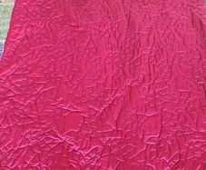 cotton and silk king size throw