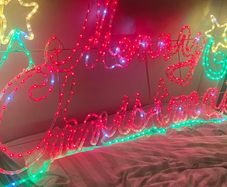 Merry Christmas LED Sign