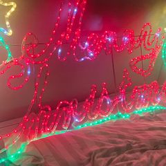 Merry Christmas LED Sign