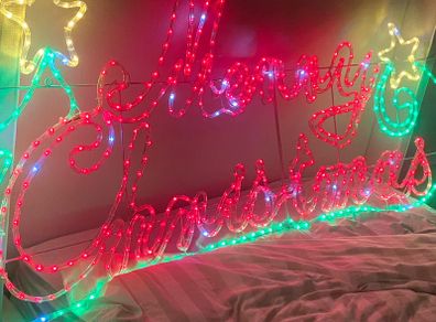 Merry Christmas LED Sign