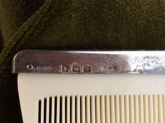 Silver backed Comb