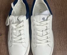 New Ralph Lauren white Hailey sneakers