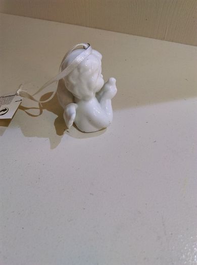 Elegant Small Hanging Angel Figurine