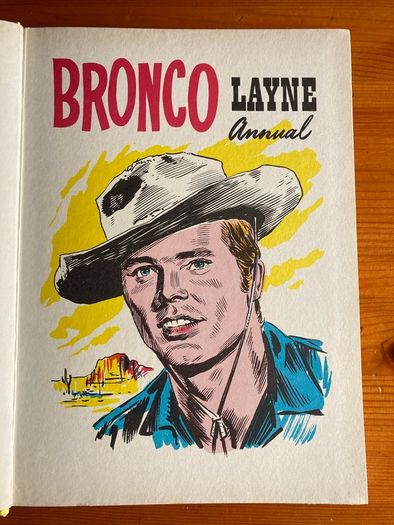 Western annual:'Bronco Layne' 1963