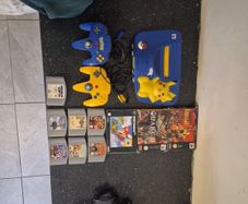 nintendo 64 pikachu edition
