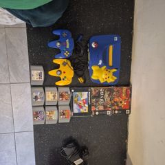 nintendo 64 pikachu edition