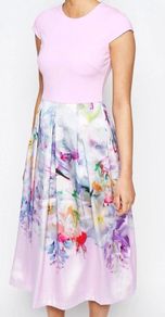 Ted Baker Sibylla Hanging Gardens Dress Size 2