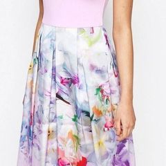 Ted Baker Sibylla Hanging Gardens Dress Size 2