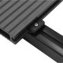 WPC Decking Boards with Accessories 16 m(sqr) 2.2 m Grey Image 7