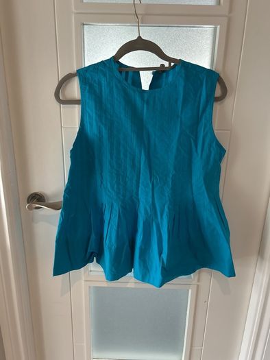 River Island Turquise Sleeveless Top Size 10
