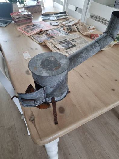 Yugoslavia war trench stove