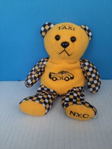 2 collectable New York and New Jersey vintage teddys