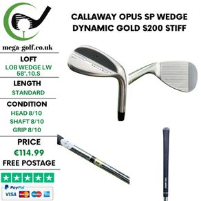 Callaway Opus SP Wedge Lw 58 Degree.10.S / Dynamic Gold S200 Stiff