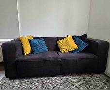 Sofa with ottoman