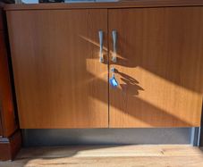 Office storage press lockable