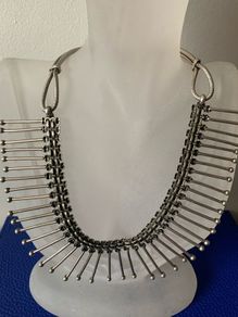 Sterling Silver Navajo Style Necklace
