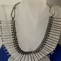 Sterling Silver Navajo Style Necklace