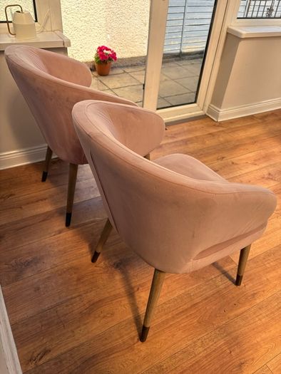 EZ Living Interiors Blush Pink Dining/Accent Chairs