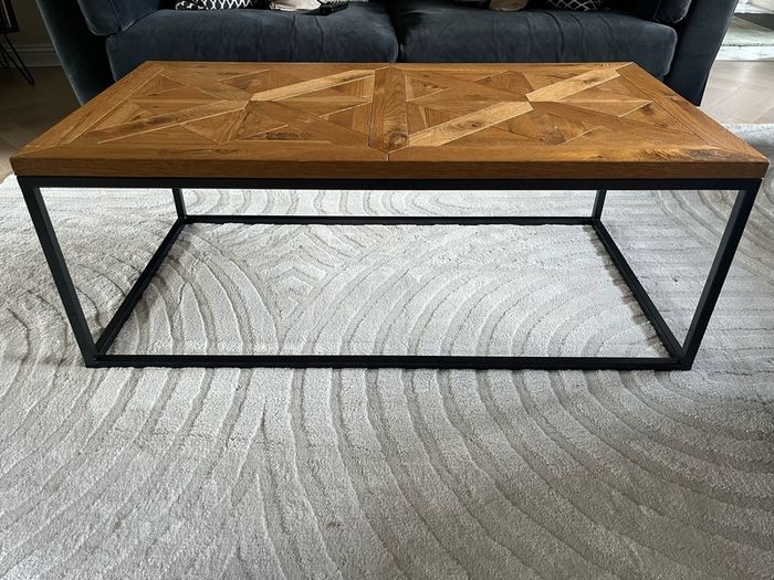 Wooden coffee table