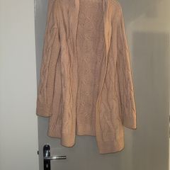 hooded cardigan