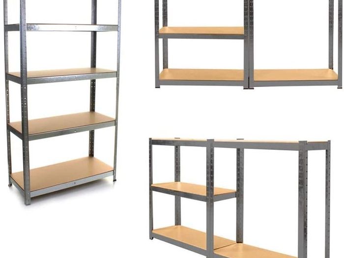 5 Tier Boltless Shelving Shelf Rack Racking 875kg 150 x 70 x 30cm