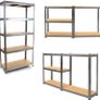 5 Tier Boltless Shelving Shelf Rack Racking 875kg 150 x 70 x 30cm Image 3