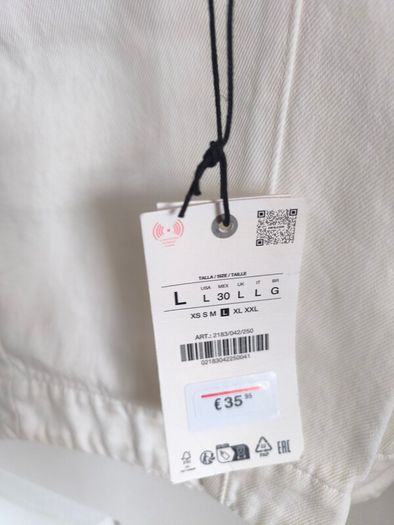Zara barrel jeans