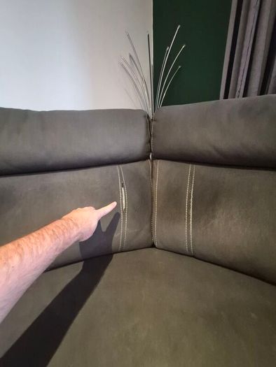 Corner Sofa, recliner