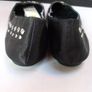 SALE!  Girls' Black Studded Satin Pumps Image 5