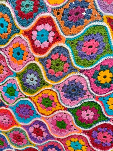 Vintage Crochet Blanket