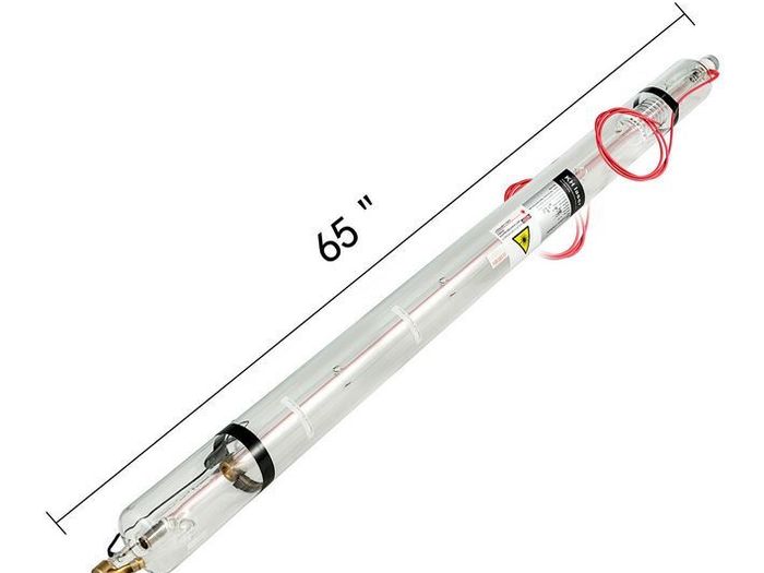 Laser Tube 130W CO2 Laser Tube 1630mm Glass Laser Tube Professional Special Coating Technology
