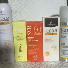Heliocare, versed, SVR , Kate Somerville SUNSCREEN SPF 50 all brand new full size