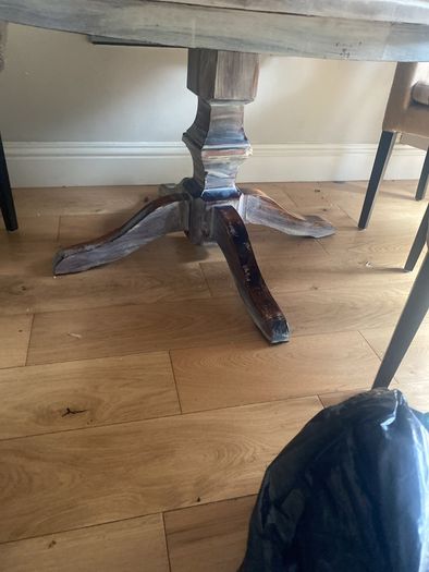 dining table and chairs