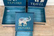 3 New Elephant Storage Boxes