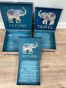 3 New Elephant Storage Boxes