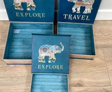 3 New Elephant Storage Boxes