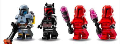 Lego Star Wars: The Mandalorian Duel Between Paz Vizsla and Moff Gideon, 75386 MINIFIGURES ONLY