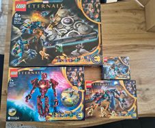 Lego sets 76156,76154,76145,76155- Eternals Sets