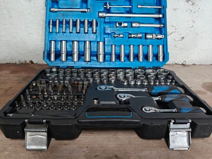 Draper Socket set 1/2 3/8 1/4 inch Set