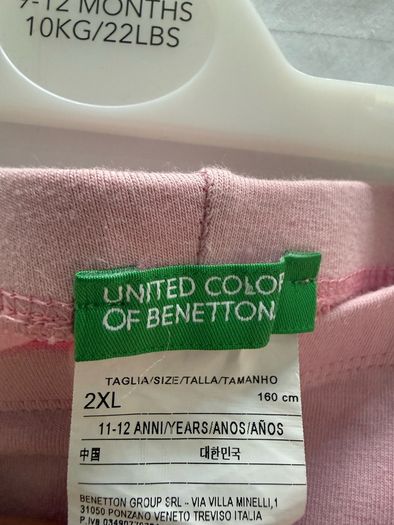 United Colors of Benetton Girls leggings Age 11-12 years