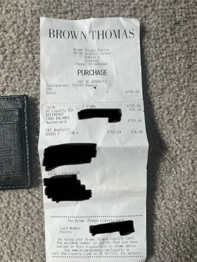 gucci cardholder