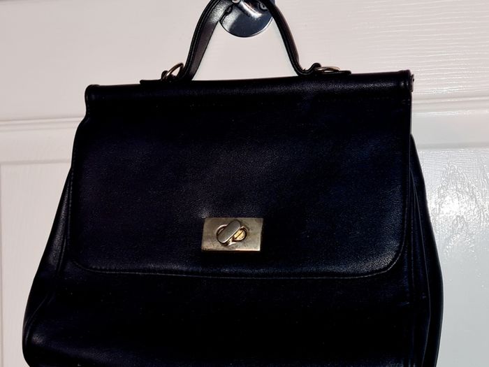 1950s Style Navy Handbag from Marks and Spencer
