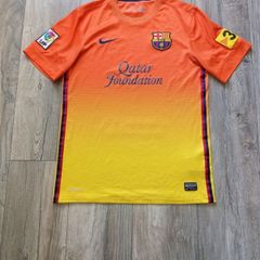 Vintage 2012/13 FC Barcelona Away Jersey Messi Era (Men's S)