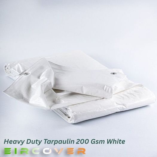 Heavy Duty Tarpaulin 13m x 15m (43' - 49') 200 gsm
