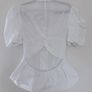 Vince Draped Puff Sleeve Blouse Image 4