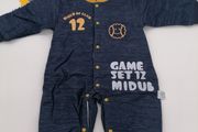 Boys Game Set Romper Suit Dark Blue 74/48