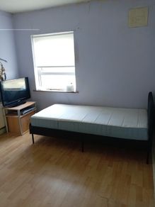 IKEA single bed with memory foam mattress rarely used.. Cover on mattress can be zipped off and washed.. Also 32inch Samsung TV with unit and dvd player 80